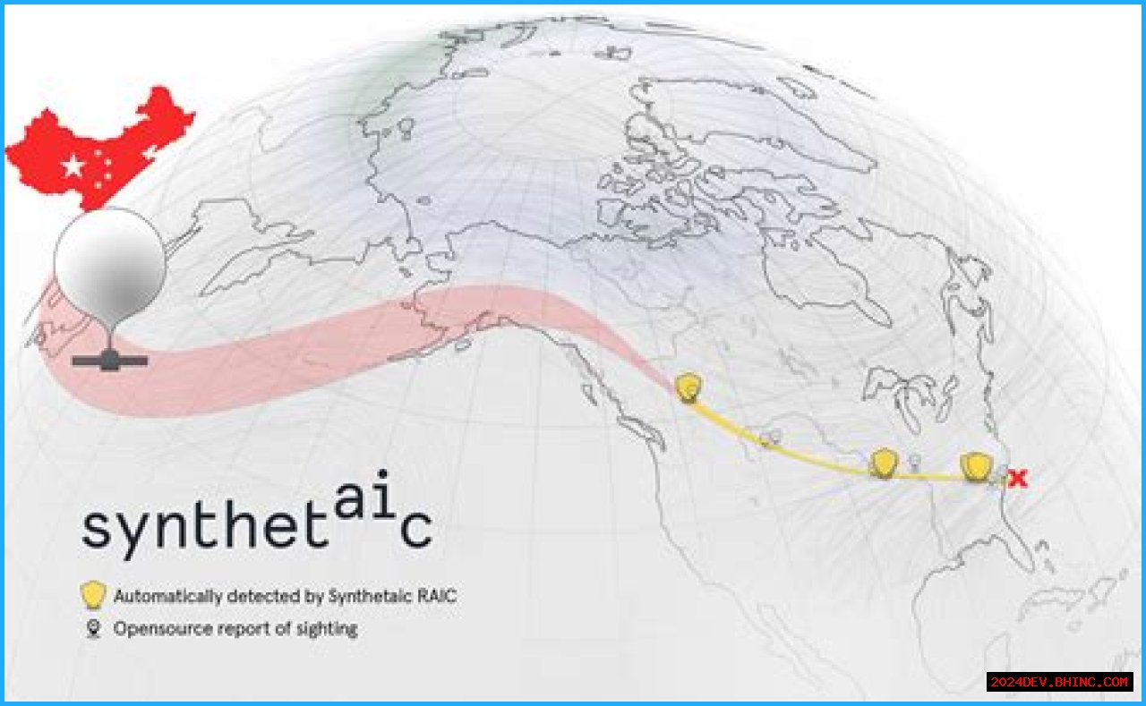 AI startup using satellite imagery to trace the path of Chinese balloon