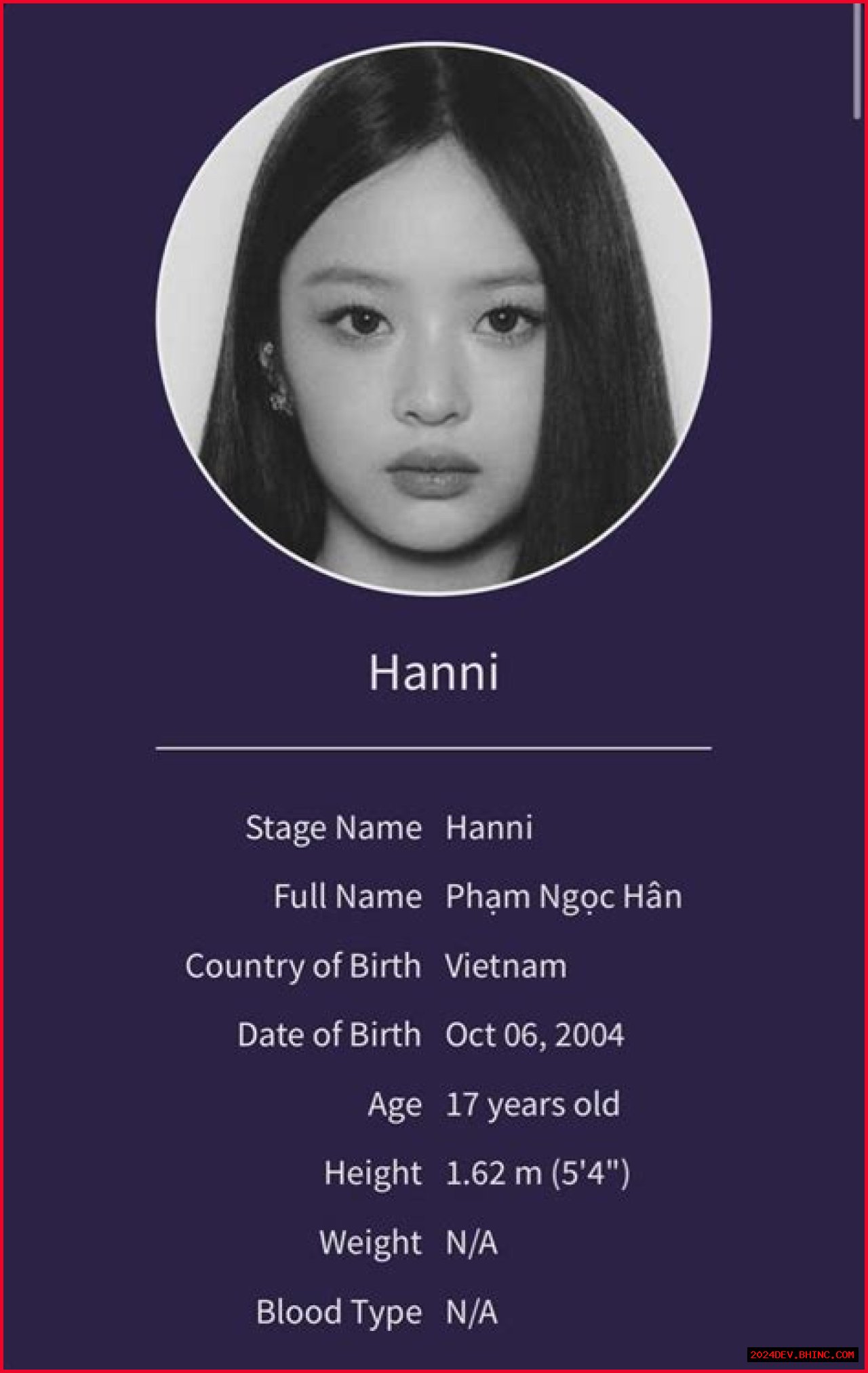 Hanni (NewJeans): Profile, Age, Birthday, Height, Weight