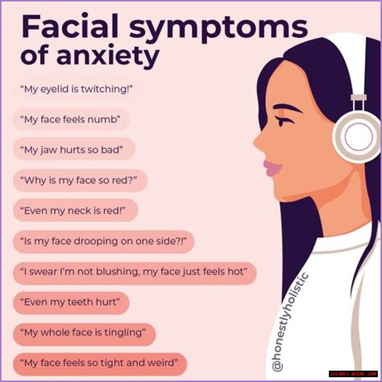 How Anxiety Affects the Face