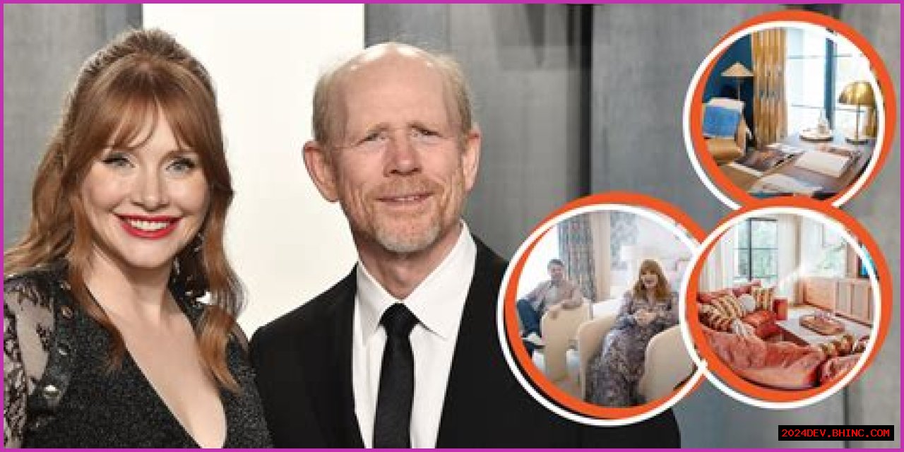 Inside Ron Howard's Daughter Bryce Dallas' Unique Home Boasting an Exotic Chic & Deeply Meaningful Design