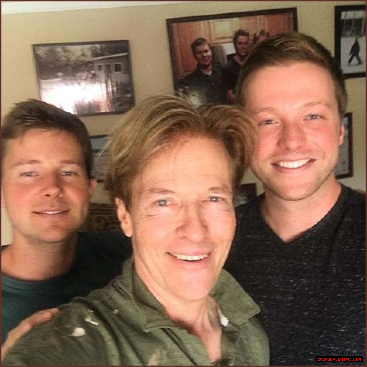 Jack Wagner's Family Album With Sons Harrison, Peter