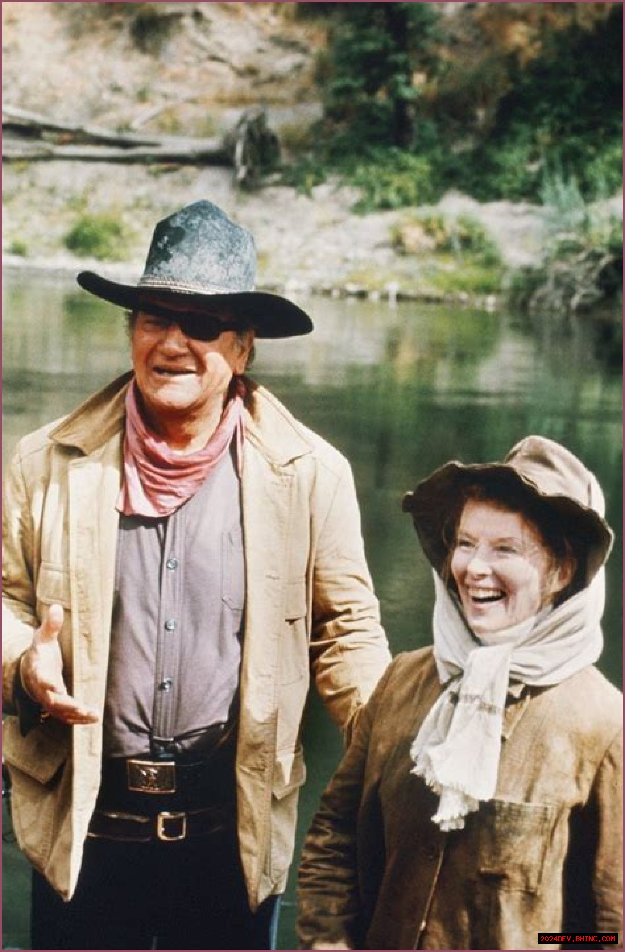 Katharine Hepburn Confronted John Wayne at Their Movie’s Wrap Party