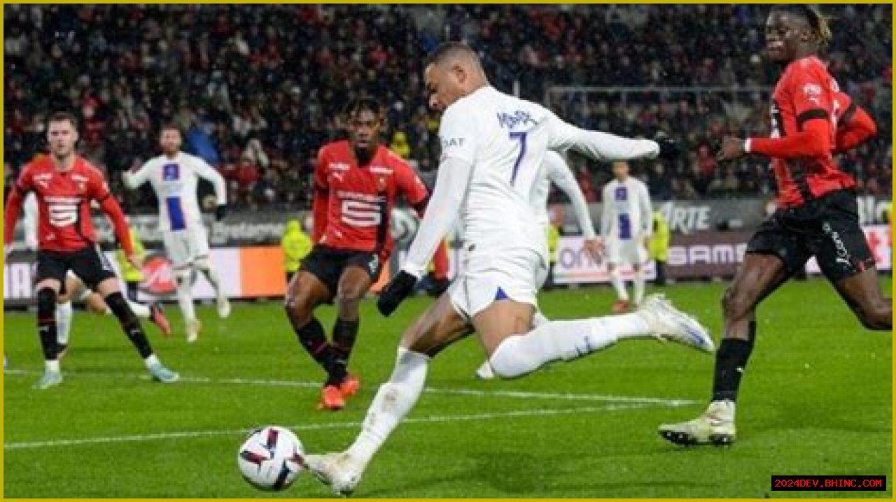 Kylian Mbappe Scores Five Goals As PSG Trashed Pays de Cassel