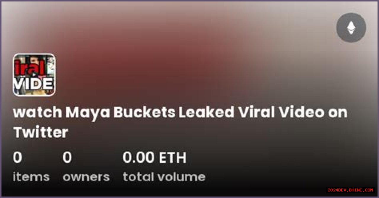 Maya Buckets Exposed Check The Leaked Video On Social Sites