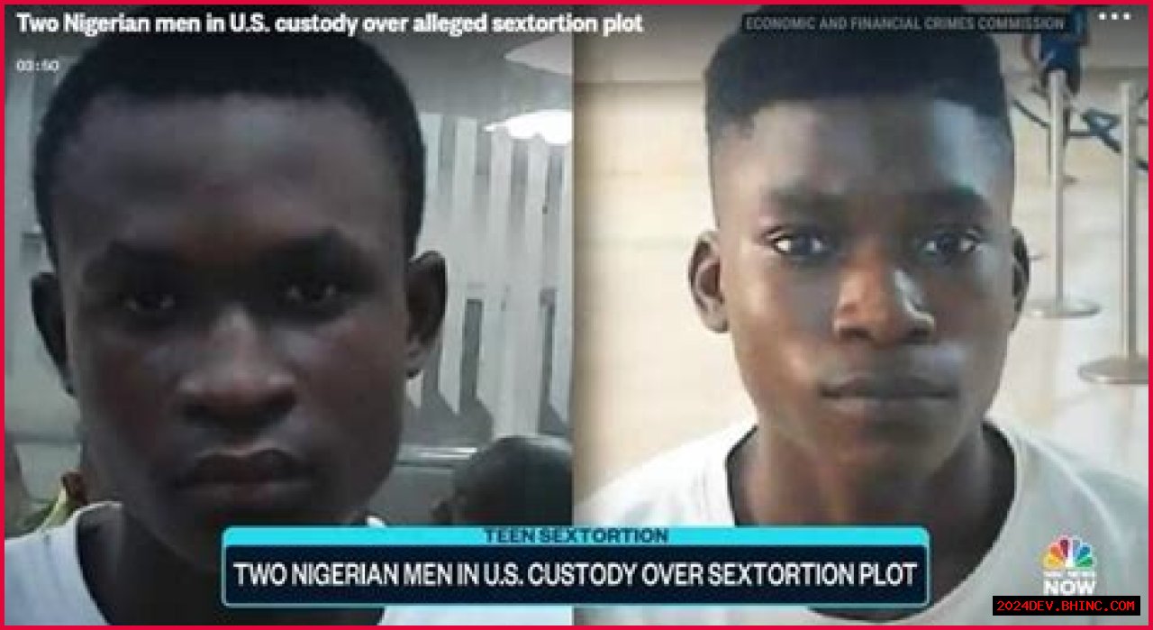 Nigeria hands over two suspects in sextortion case linked to suicide of Michigan high school athlete