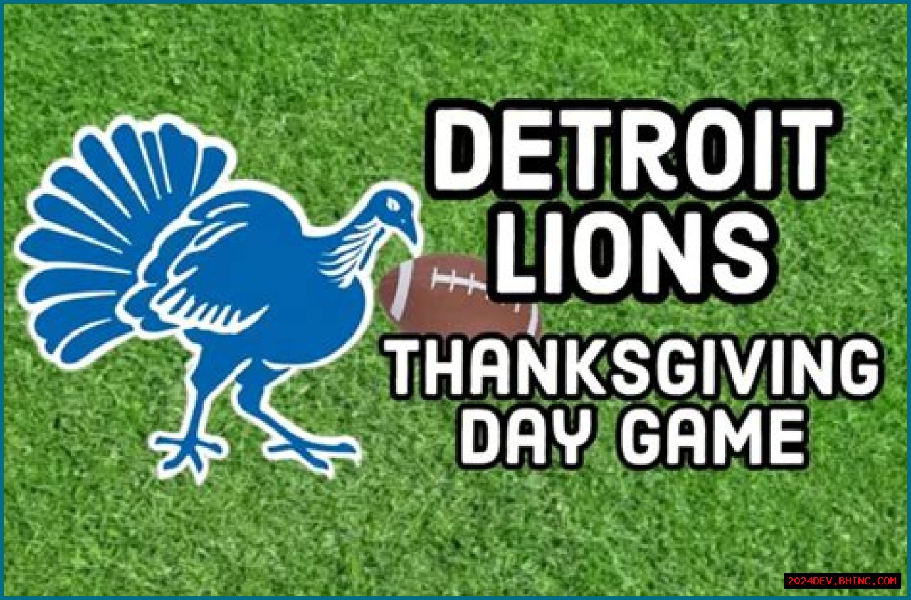 Thanksgiving Football: Detroit Lions Game History