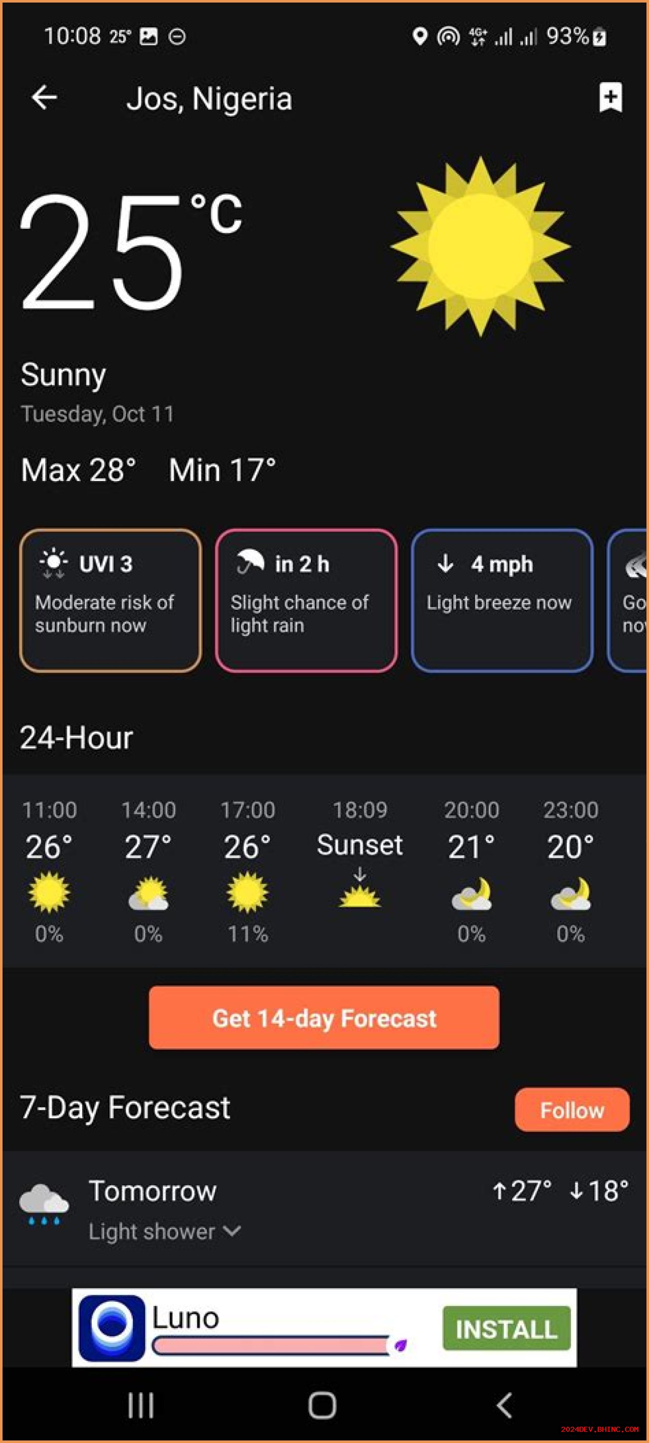 What's the best Android weather app?